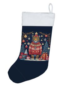 Leopard Christmas Christmas Stocking Fireplace Hanging Stockings Christmas Season Party Decor Family Holiday Decorations