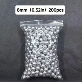 Xemussa 8mm Carbon Steel Bearing Balls Precision Balls 100pcs (Quantities: 200pcs)